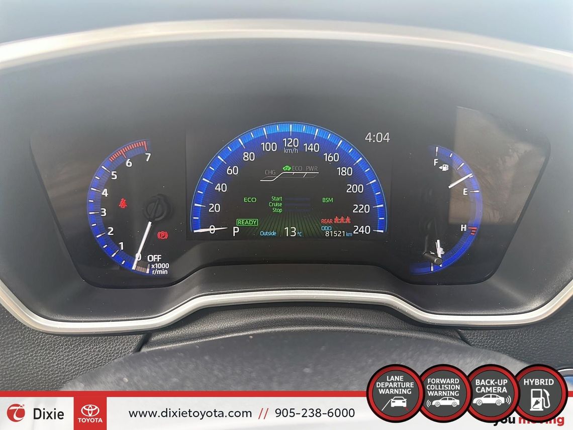 2020 TOYOTA COROLLA HYBRID LE PREMIUM / CLEAN CARFAX / LEATHER SURFACE / BACK UP CAMERA / HETAED STEERING WHEEL / APPLE CARPLAY