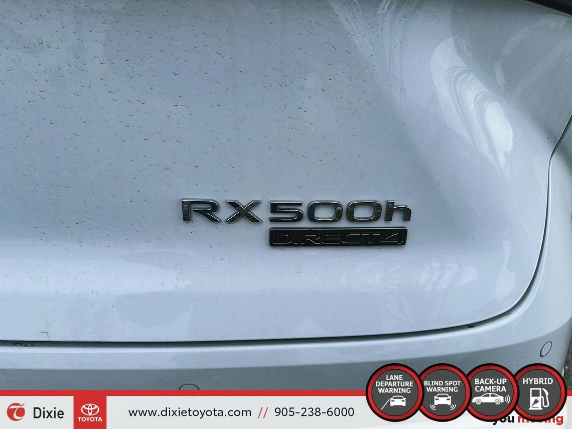 LEXUS RX 500H F SPORT 3 / CLEAN CARFAX / TOP OF THE LINE