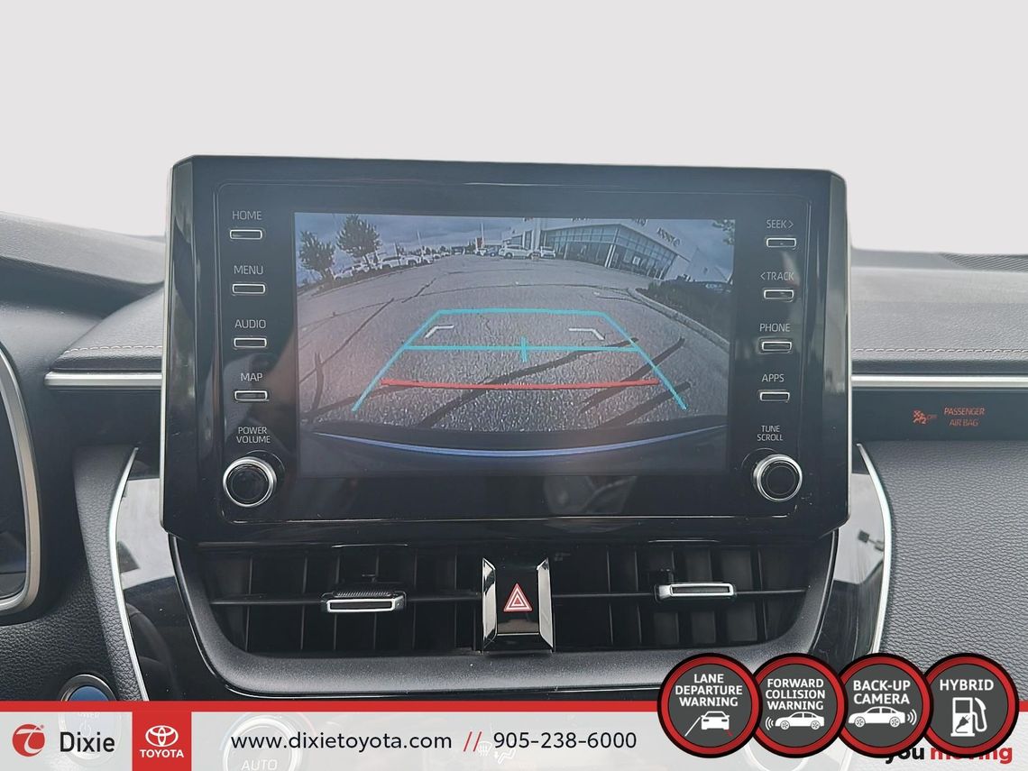 2020 TOYOTA COROLLA HYBRID LE PREMIUM / CLEAN CARFAX / LEATHER SURFACE / BACK UP CAMERA / HETAED STEERING WHEEL / APPLE CARPLAY