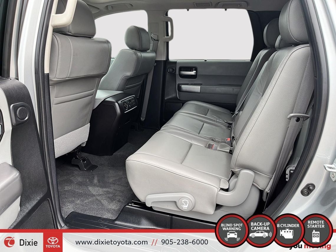 2020 TOYOTA SEQUOIA LIMITED 4WD 8 PASSANGER / TCUV / 8 PASSANGER / HEATED SEATS / LEATHER SURFACE / CARPLAY AND ANDROID AUTO
