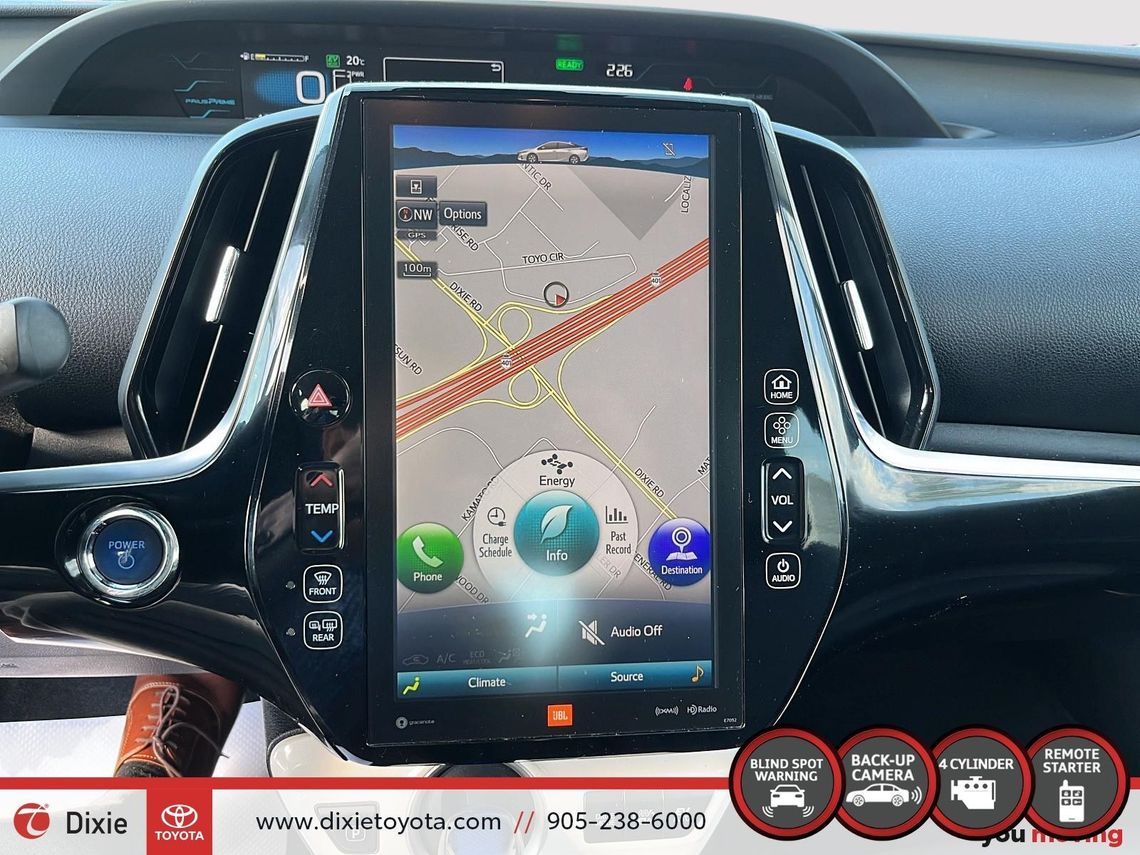 2018 TOYOTA PRIUS PRIME UPGRADE PLUG-IN HYBRID / HEATED SEATS / ALLOY WHEELS / BACKUP CAMERA