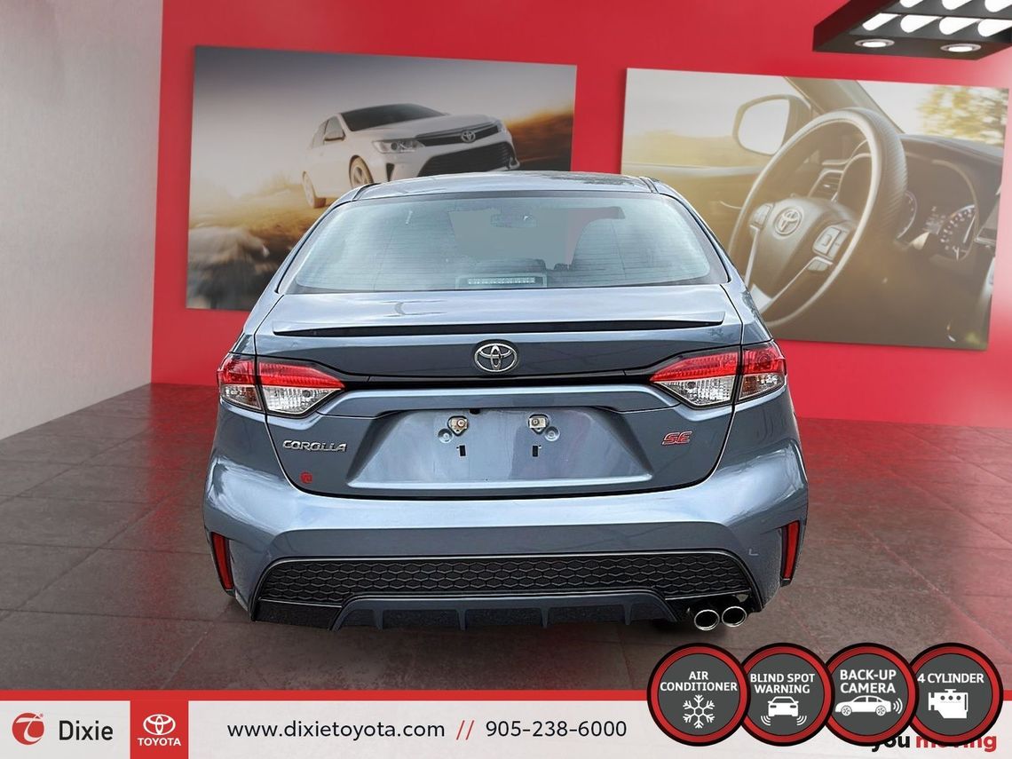 2021 TOYOTA COROLLA SE / CLEAN CARFAX / HEATED SEATS / ALLOY WHEELS / BACK UP CAMERA / CARPLAY AND ANDROID AUTO
