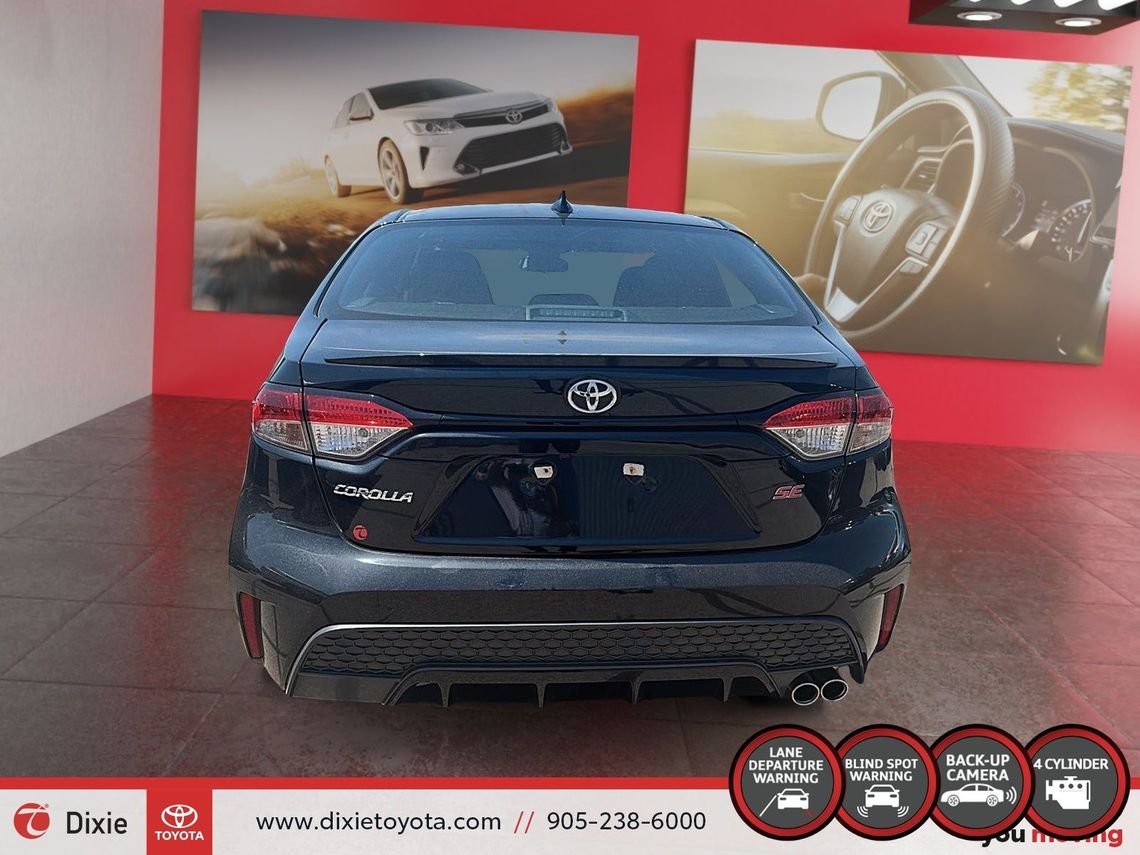 2022 TOYOTA COROLLA SE UPGARDE / CLEAN CARFAX / HEATED SEATS / MOONROOF / ALLOY WHEELS / CARPLAY AND ANDROID AUTO