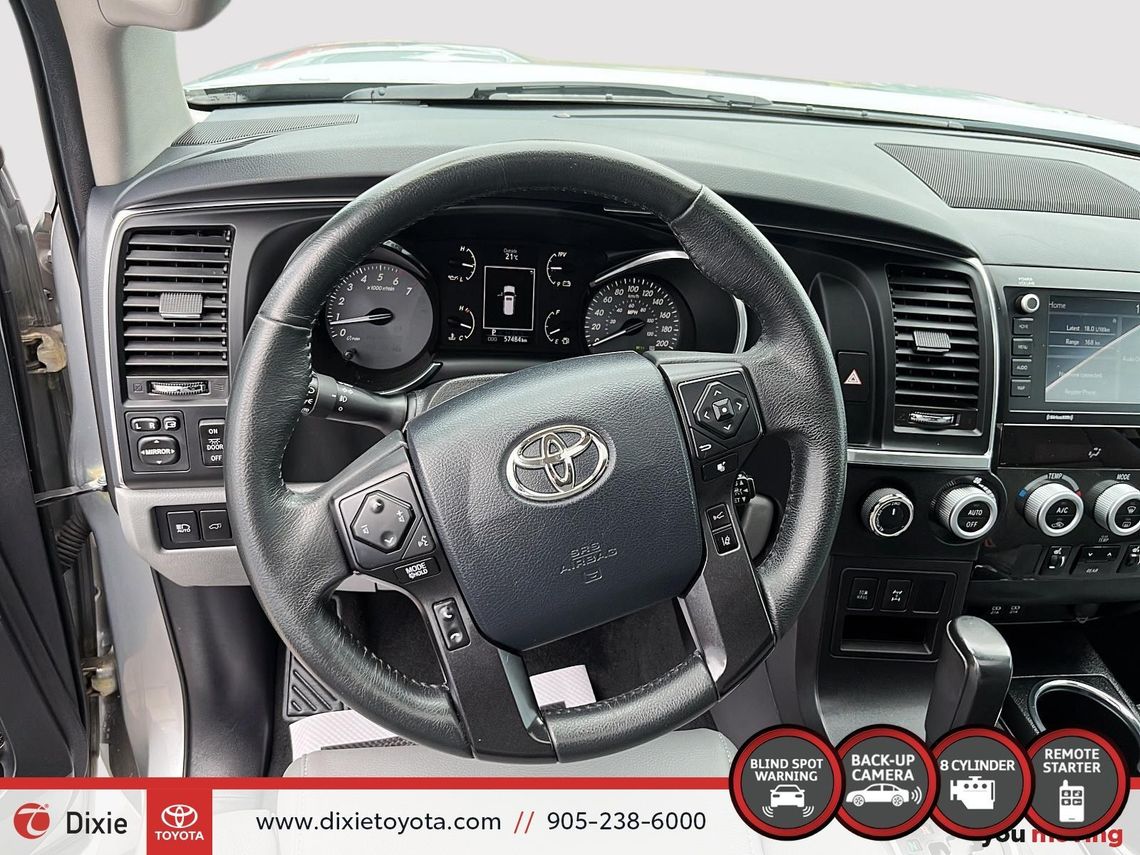 2020 TOYOTA SEQUOIA LIMITED 4WD 8 PASSANGER / TCUV / 8 PASSANGER / HEATED SEATS / LEATHER SURFACE / CARPLAY AND ANDROID AUTO