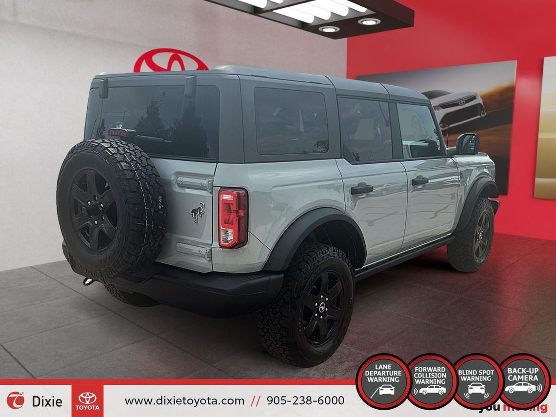 2024 FORD BRONCO BLACK DIAMOND 4WD / CLEAN CARFAX / STEEL BUMPER / HEATED SEATS / CARPLAY