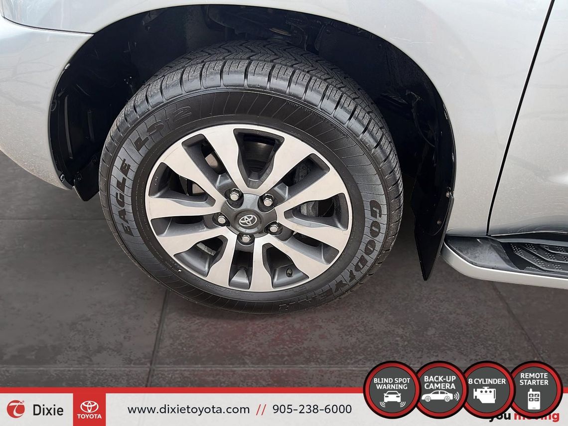 2020 TOYOTA SEQUOIA LIMITED 4WD 8 PASSANGER / TCUV / 8 PASSANGER / HEATED SEATS / LEATHER SURFACE / CARPLAY AND ANDROID AUTO