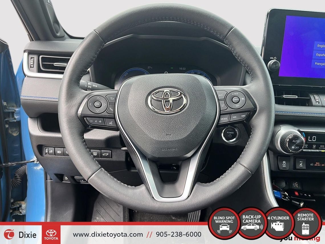 2023 TOYOTA RAV4 XSE TEC AWD HYBRID / CLEAN CARFAX / HEATED AND VENTILATED SEATS / MOONROOF / LEATHER SURFACE / ALLOY WHEELS / CARPLAY AND ANDROID AUTO