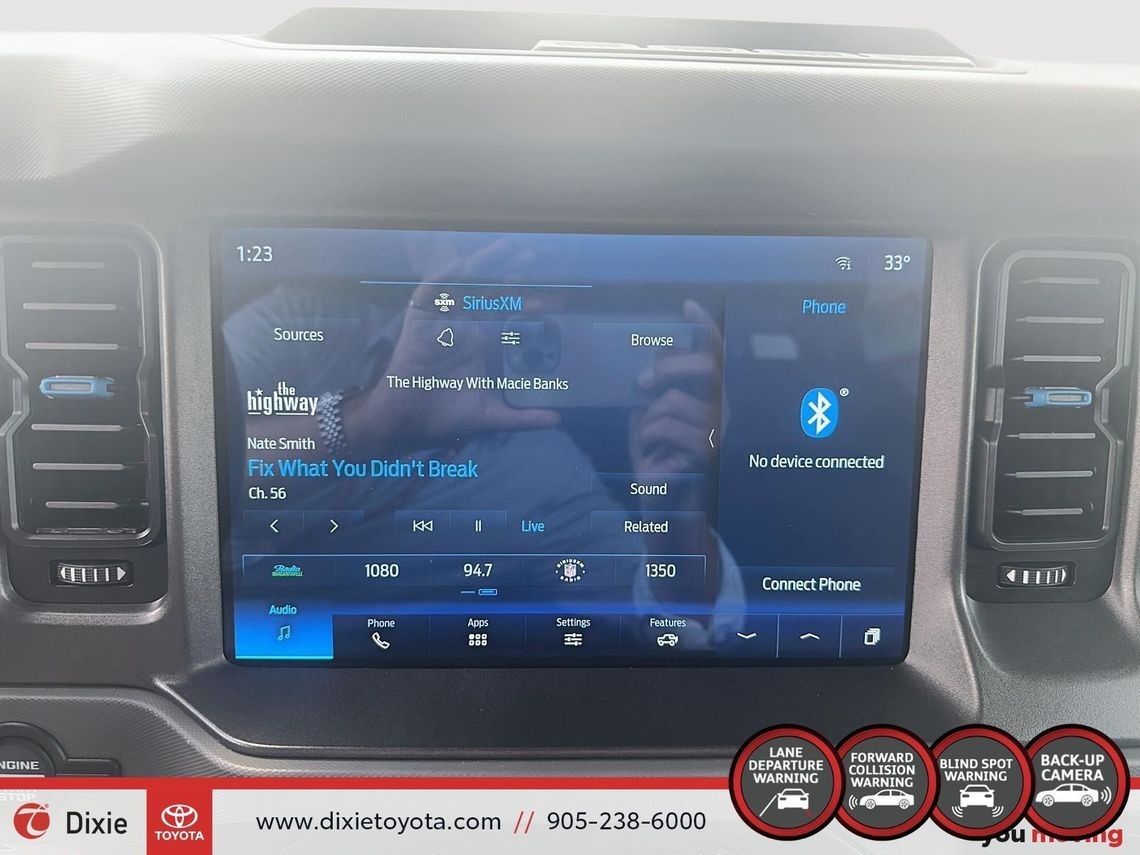 2024 FORD BRONCO BLACK DIAMOND 4WD / CLEAN CARFAX / STEEL BUMPER / HEATED SEATS / CARPLAY