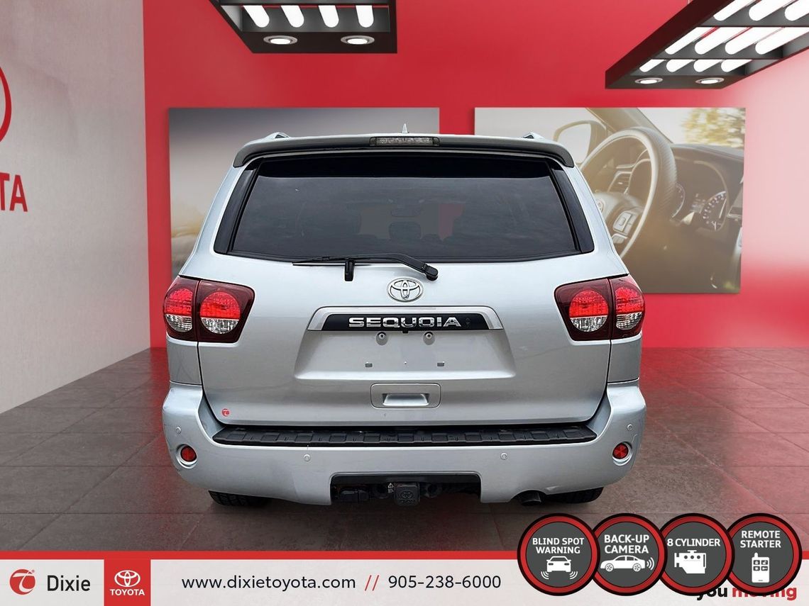 2020 TOYOTA SEQUOIA LIMITED 4WD 8 PASSANGER / TCUV / 8 PASSANGER / HEATED SEATS / LEATHER SURFACE / CARPLAY AND ANDROID AUTO