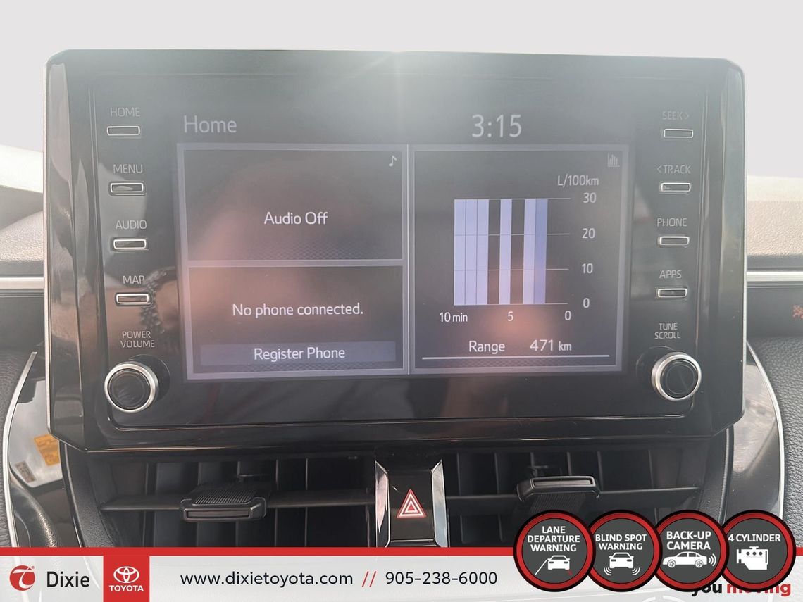 2021 TOYOTA COROLLA LE / TCUV / CLEAN CARFAX / HEATED SEATS / BACK UP CAMERA / CARPLAY AND ANDROID AUTO