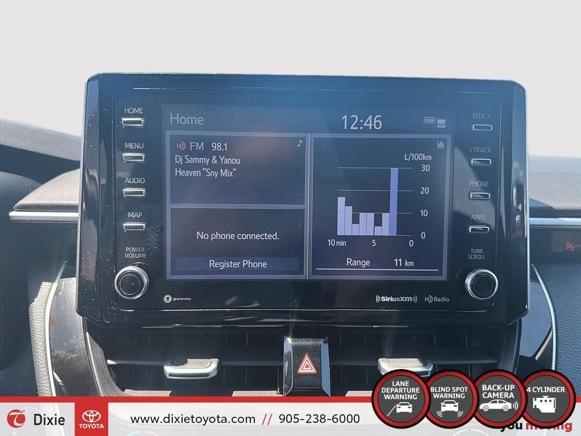 2022 TOYOTA COROLLA SE UPGARDE / CLEAN CARFAX / HEATED SEATS / MOONROOF / ALLOY WHEELS / CARPLAY AND ANDROID AUTO