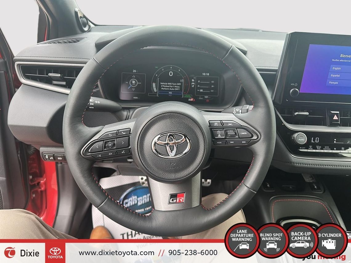 2025 TOYOTA GR COROLLA PREMIUM 6M MANUAL / CLEAN CARFAX / TCUV / HEATED SEATS / ALLOY WHEELS / CARPLAY AND ANDROID AUTO