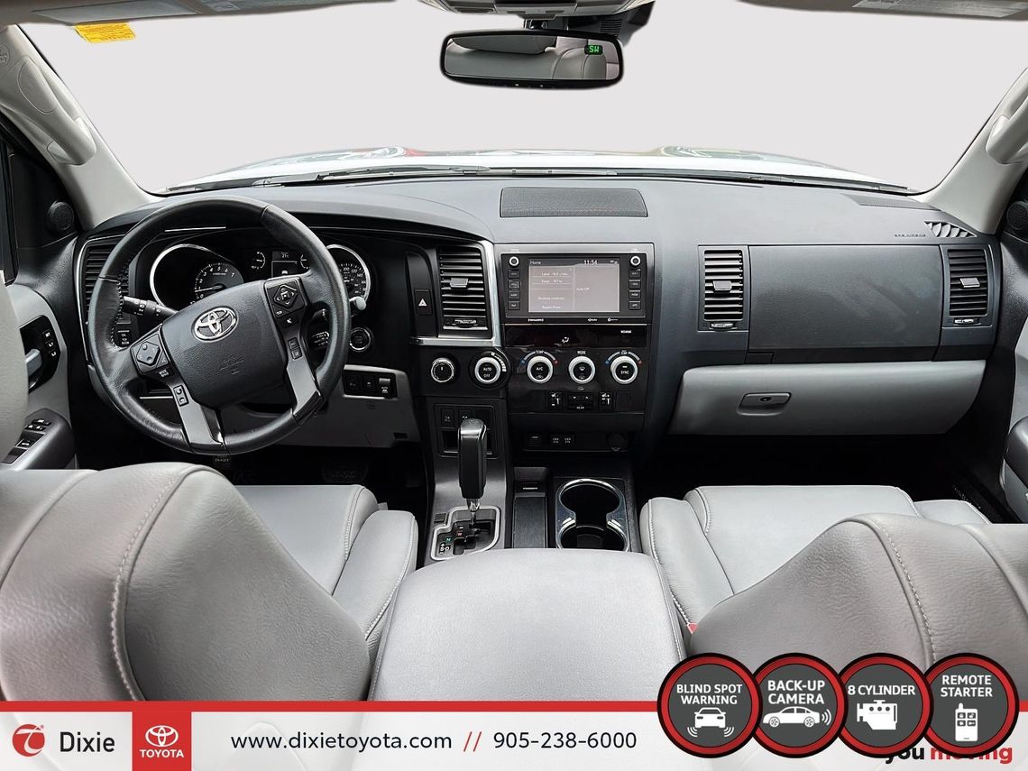 2020 TOYOTA SEQUOIA LIMITED 4WD 8 PASSANGER / TCUV / 8 PASSANGER / HEATED SEATS / LEATHER SURFACE / CARPLAY AND ANDROID AUTO