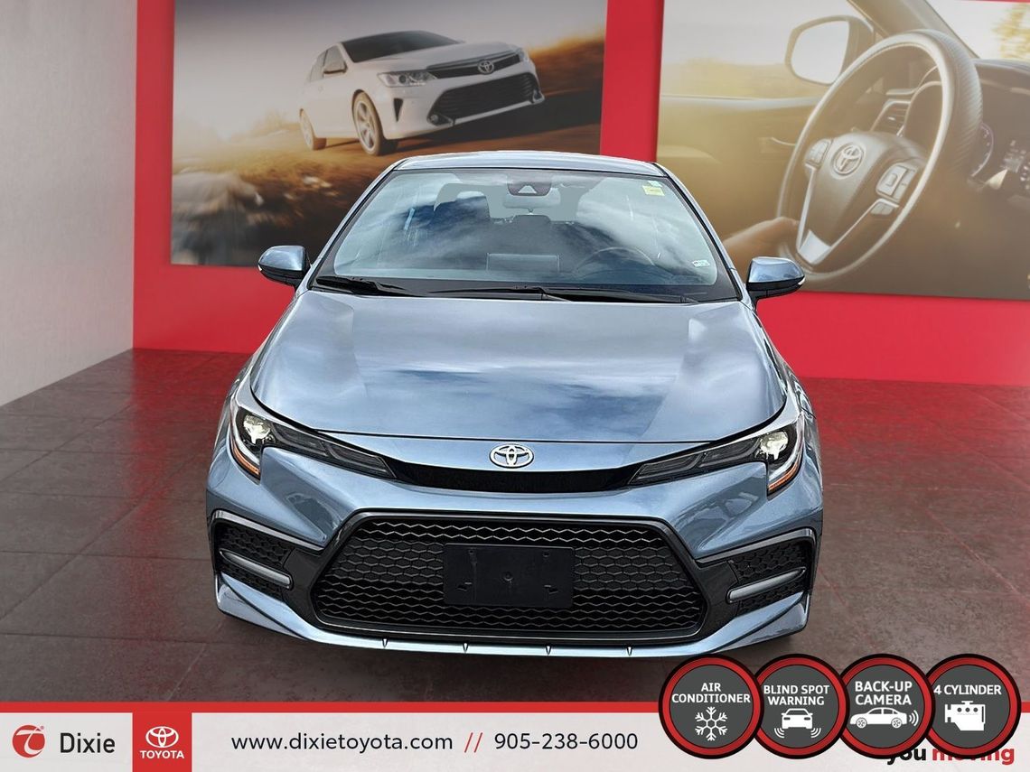 2021 TOYOTA COROLLA SE / CLEAN CARFAX / HEATED SEATS / ALLOY WHEELS / BACK UP CAMERA / CARPLAY AND ANDROID AUTO