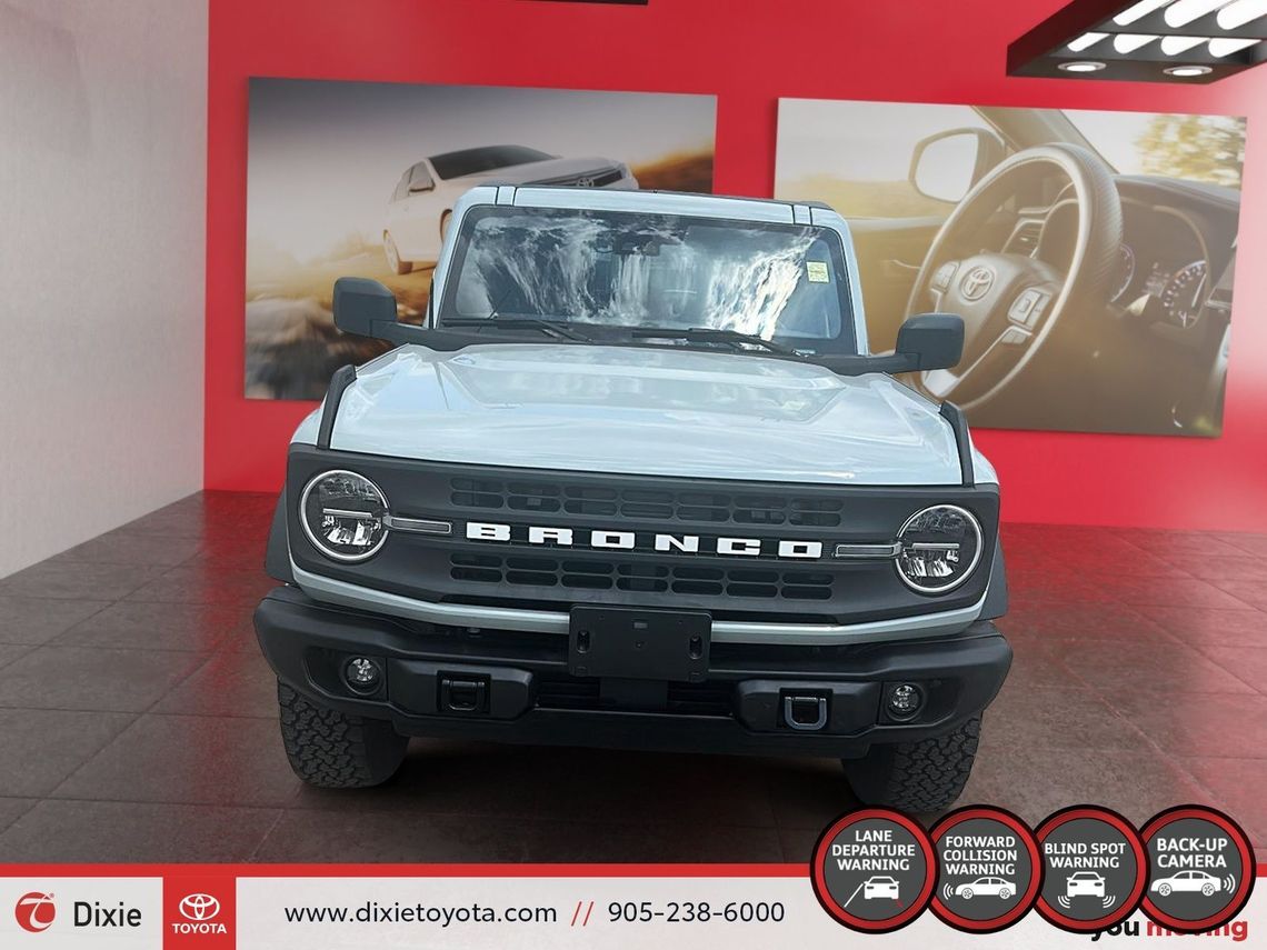 2024 FORD BRONCO BLACK DIAMOND 4WD / CLEAN CARFAX / STEEL BUMPER / HEATED SEATS / CARPLAY